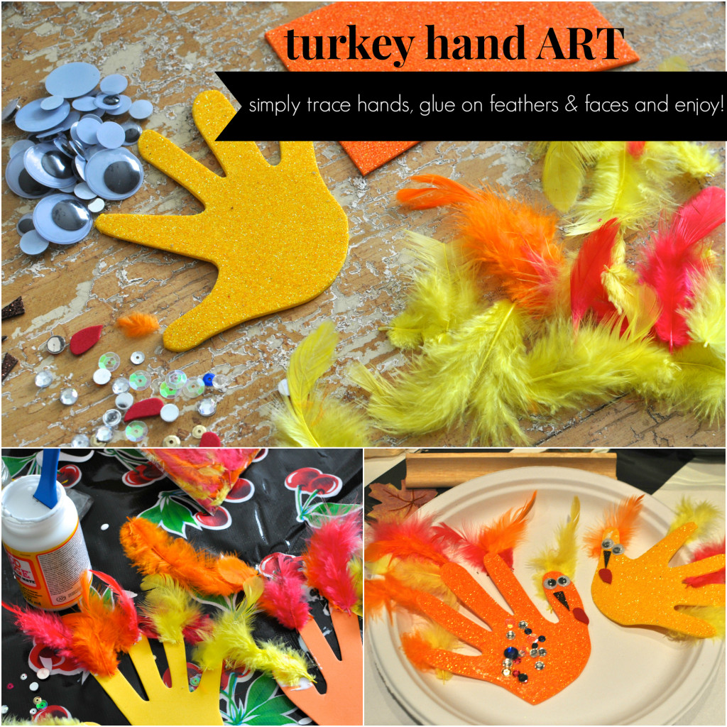 turkey hand art
